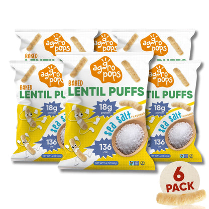 Baked Lentil Puffs | 6-Pack Carton